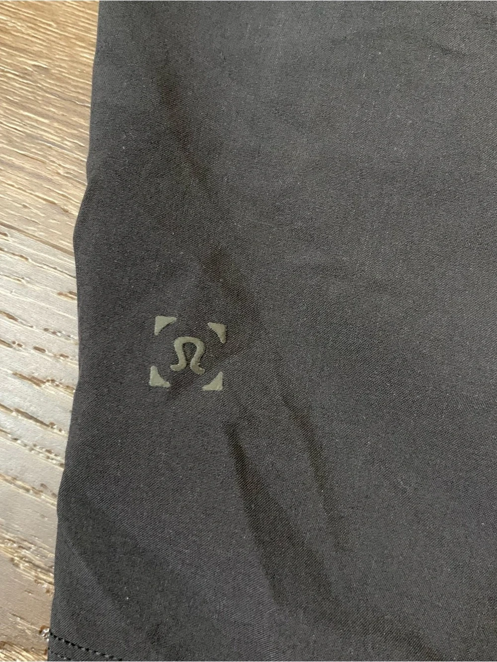 Lululemon Mens black T.H.E linerless shorts 9” M